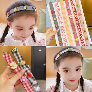 Băng đô cài tóc gắn hoa đáng yêu cho bé gái