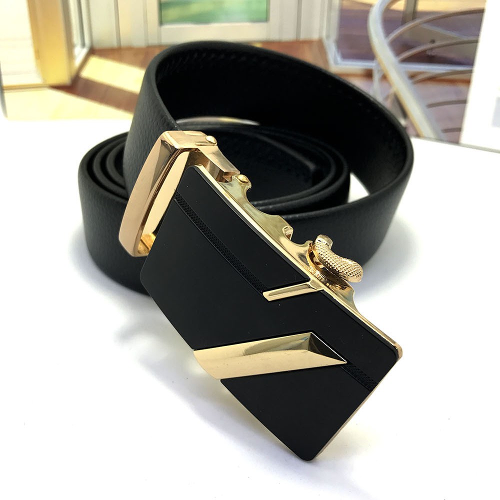 Thắt lưng/ dây nịt nam khóa tự động có hộp đựng hãng theo kèm