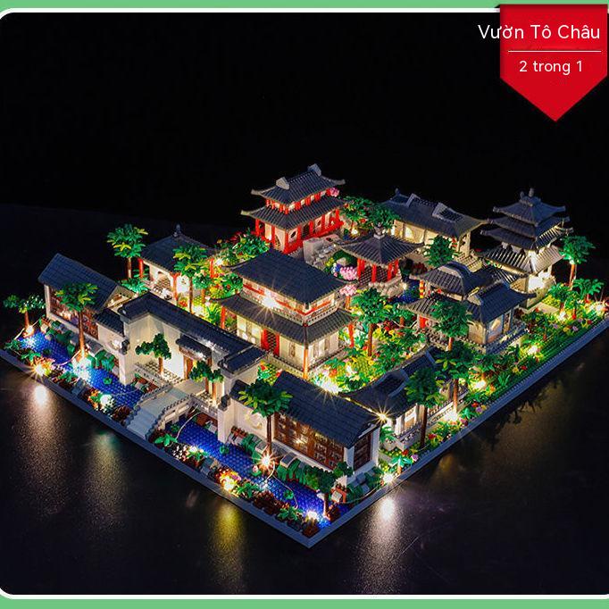 Tương thích Lego Hogwarts Lâu đài Chàng trai Khu nhà lớn ngành kiến ​​​​trúc Harry Potter độ khó cao