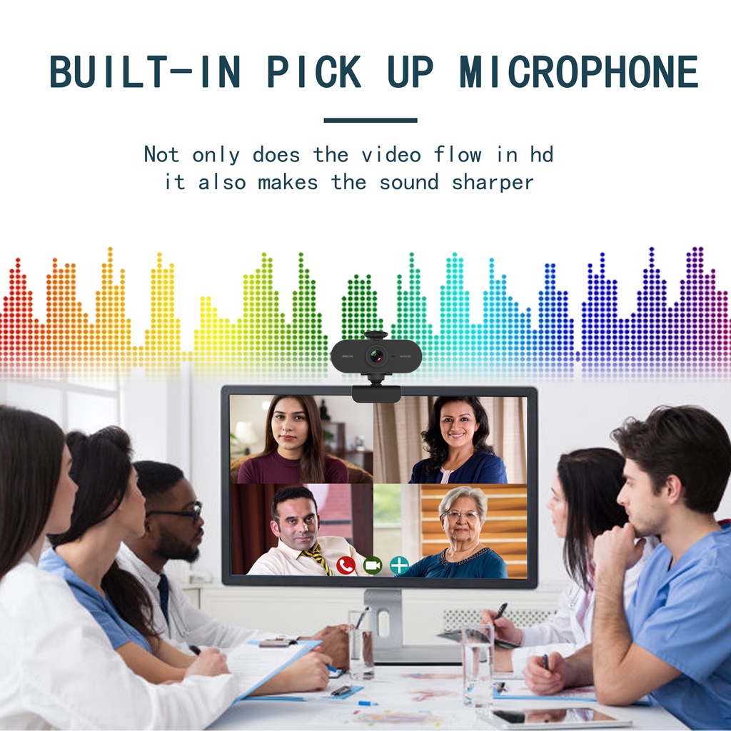 Webcam 2k Hd Tích Hợp Micro Tự Động Lấy Nét Cho Laptop Pc Tv | BigBuy360 - bigbuy360.vn