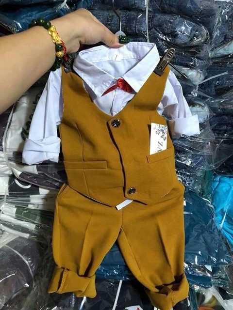 [ HOT ] BỘ CÔNG TỬ VEST CHO BÉ TRAI