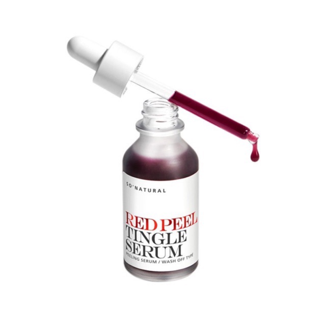 Red Peel Tingle Serum 35ml Tinh Chất Tái Tạo Da Chính Hãng So Natural