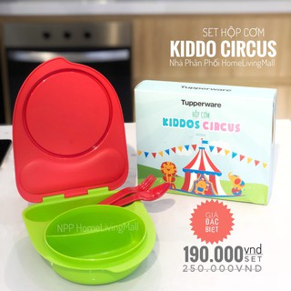 Hộp Cơm Em Bé Lunch Set Tupperware Kiddos CirCus 400ml