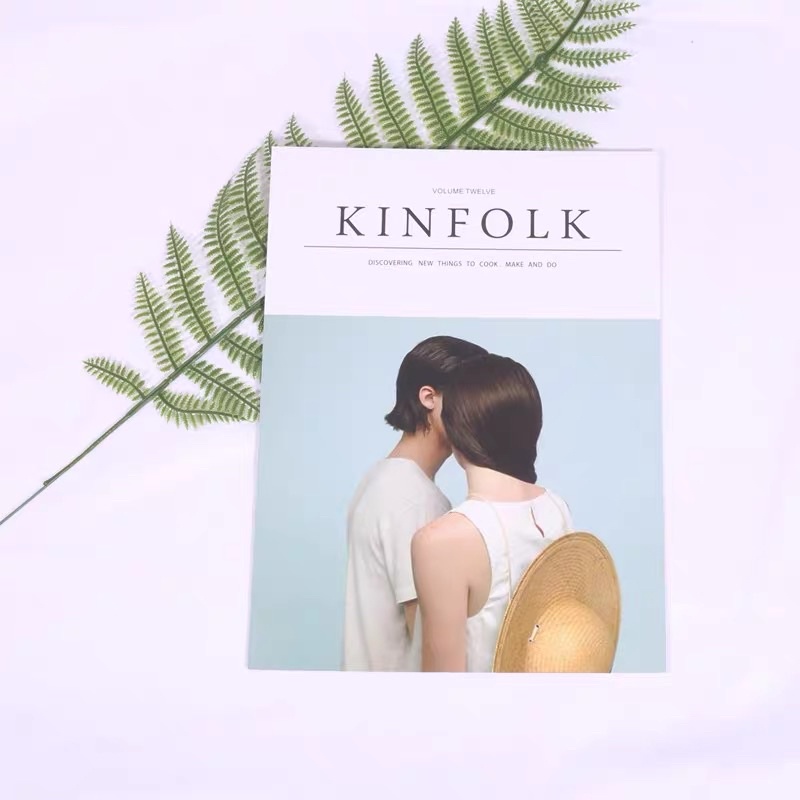 Bìa tạp chí KINFOLK - phụ kiện chụp ảnh -may.decor-