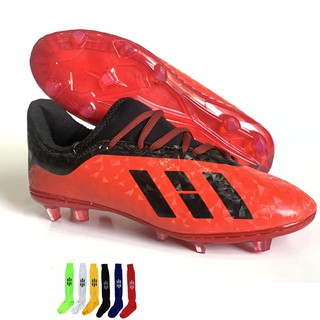 Giày Đá Bóng Đinh Cao Kèm Tất Đá Banh