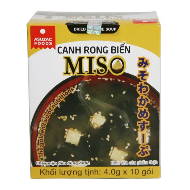 Canh rong biển miso_canh rong biển asuzac_ thực phẩm khô ăn liền