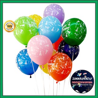 [Giá rẻ nhất] Bóng Bay In Happy Birthday