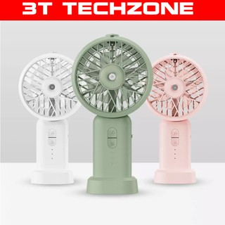 QUẠT CẦM TAY TÍCH HỢP PHUN SƯƠNG DOCO HF01