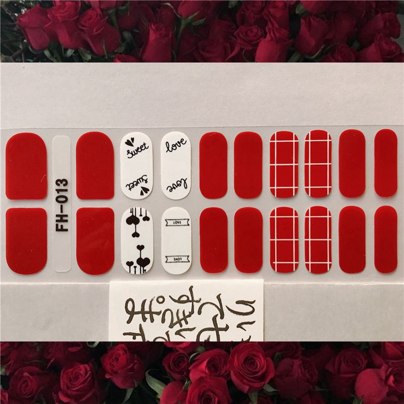 Set 20 Miếng Dán Acrylic 3d Trang Trí Móng Nghệ Thuật Xinh Xắn Diy