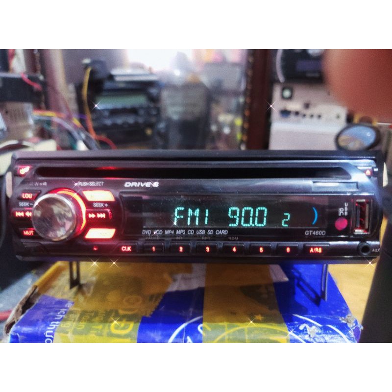 Đầu radio Bluetooth aux usb dvd vcd cd loại 1 din giành cho các loại xe