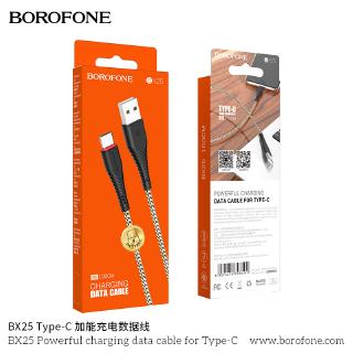 Cáp dữ liệu sạc BOROFONE BX25 TYPE C