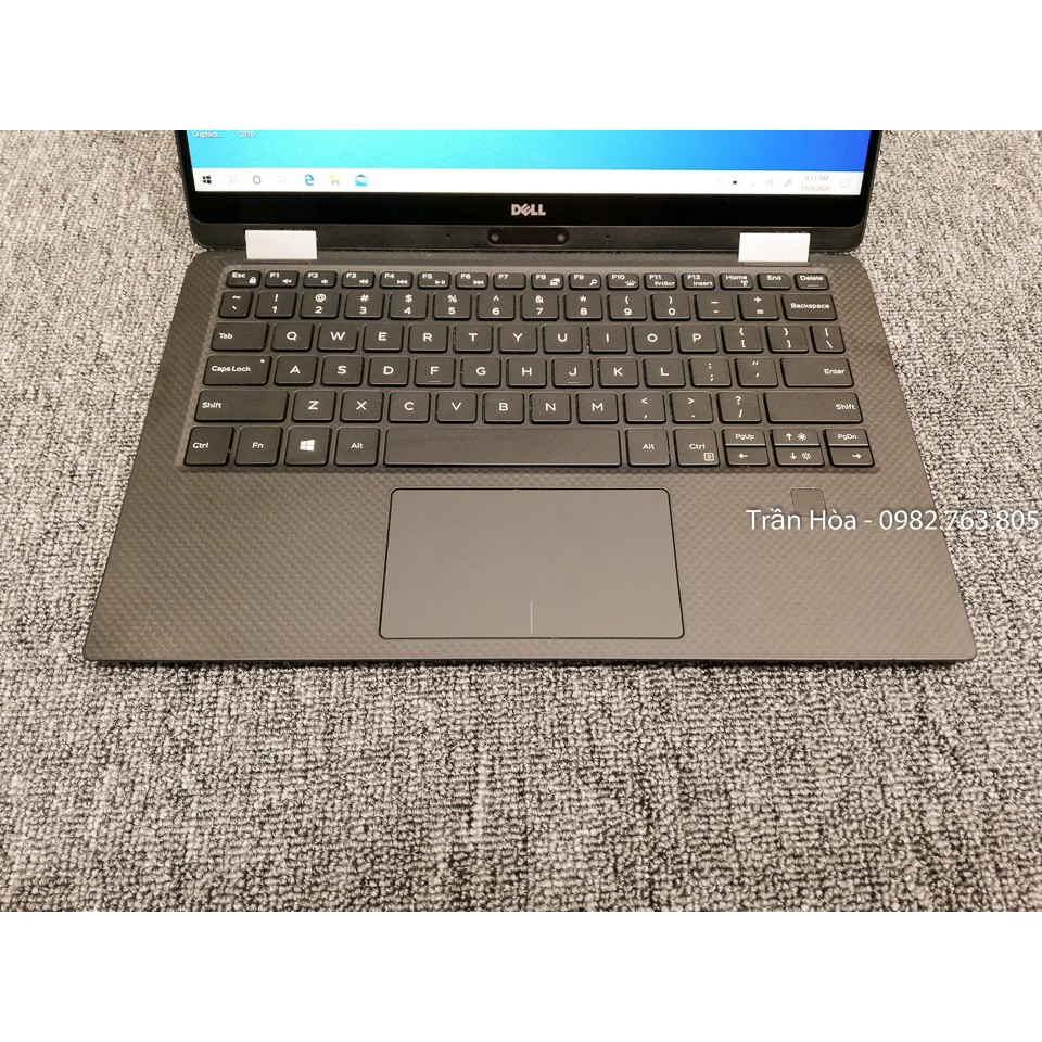 Laptop Dell XPS 13 9365 - Core i7 7Y75, Ram 8GB, ổ SSD 256GB, Màn hình 13inch FullHD cảm ứng xoay 360 độ, vỏ nhôm, 1,2kg | BigBuy360 - bigbuy360.vn