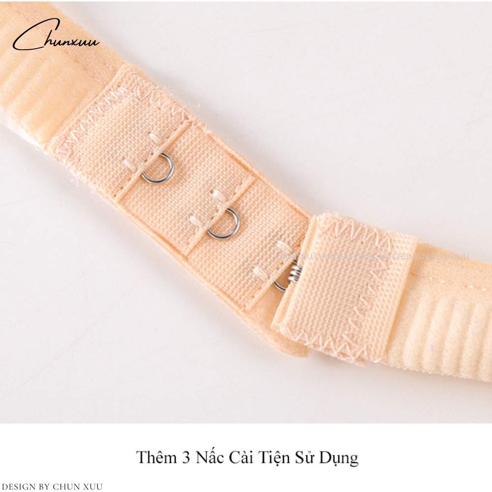 Áo bra nữ thun gân tăm vải cotton đệm mỏng không gọng co dãn thấm hút ChunXuu -BR19