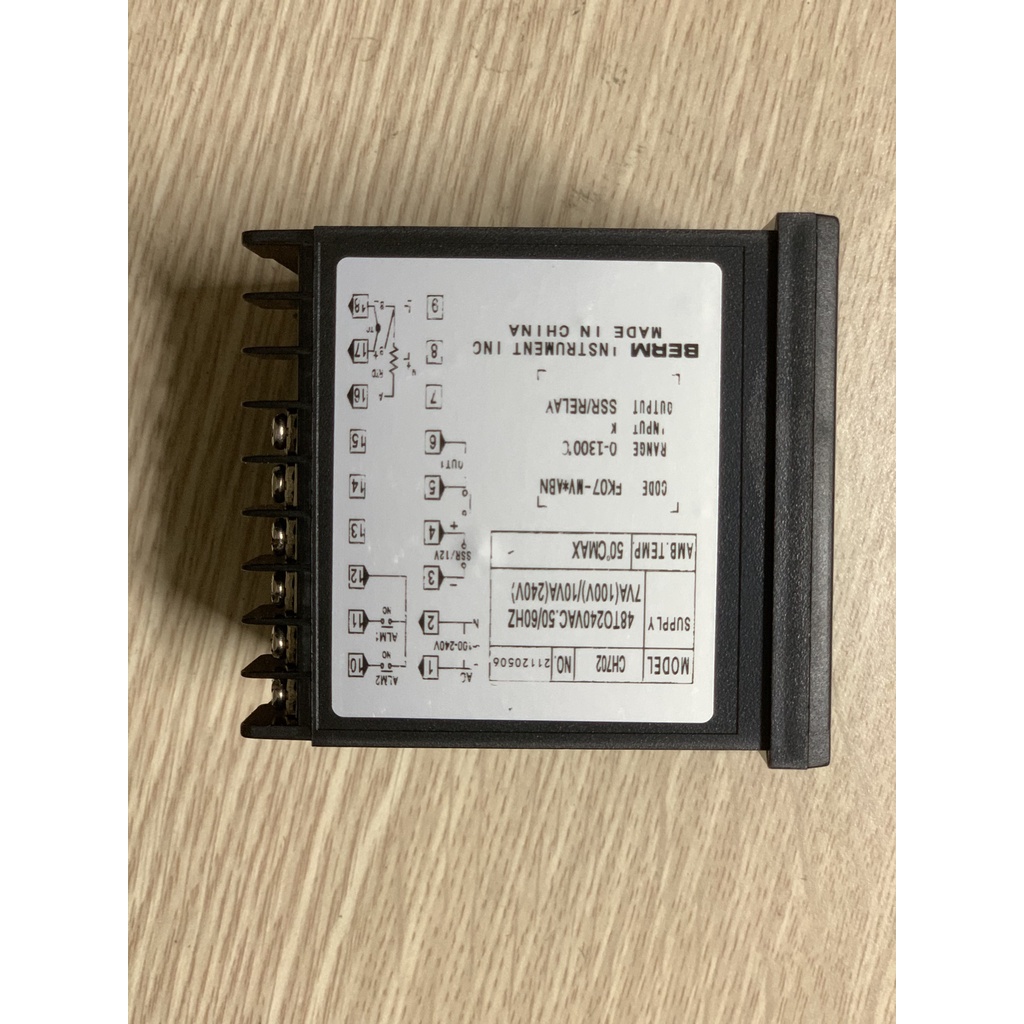 Đồng hồ nhiệt độ berm REX- CH102, Ch402, CH702, CH902