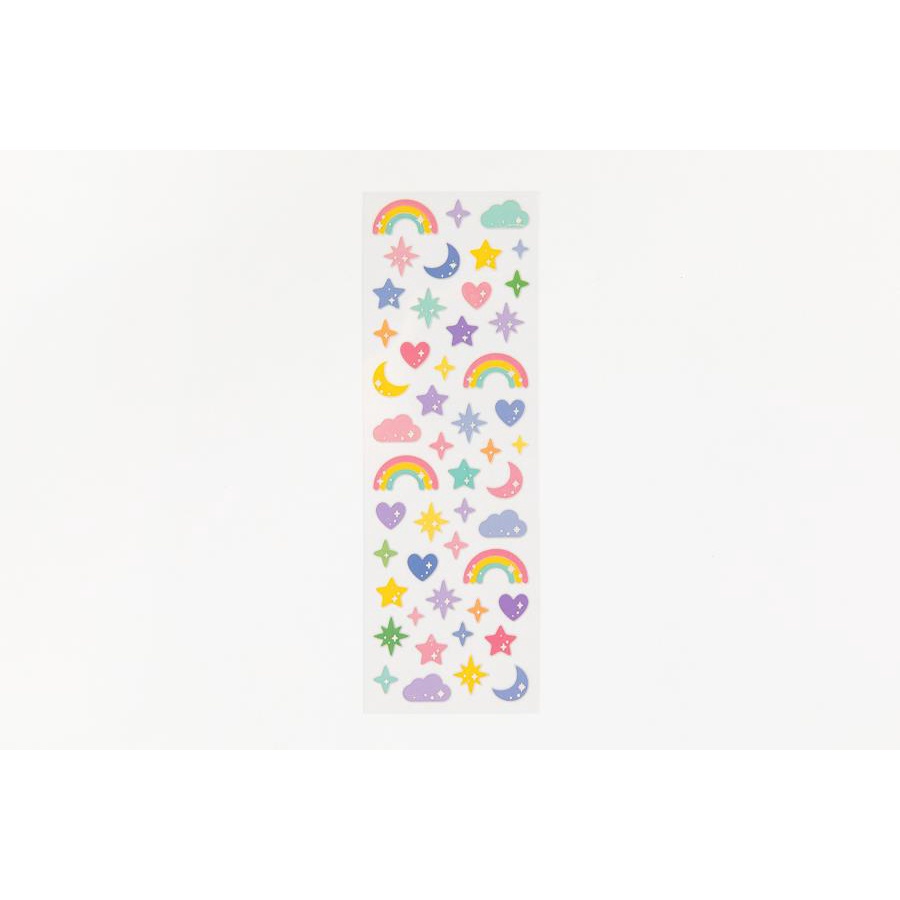 Sticker ARTBOX Hàn Quốc Hình Cầu Vồng Lấp Lánh