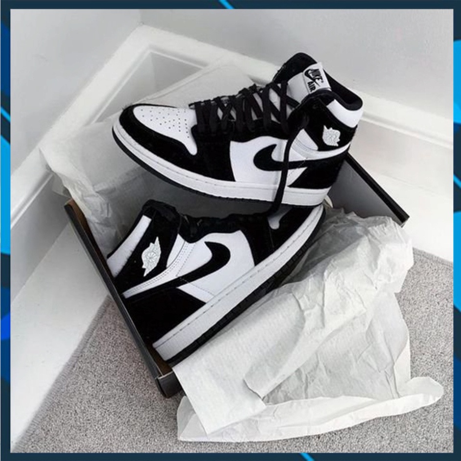 Giày thể thao sneaker JD TRẮNG ĐEN cao cổ hight full size nam nữ da bò đôt không cháy | BigBuy360 - bigbuy360.vn