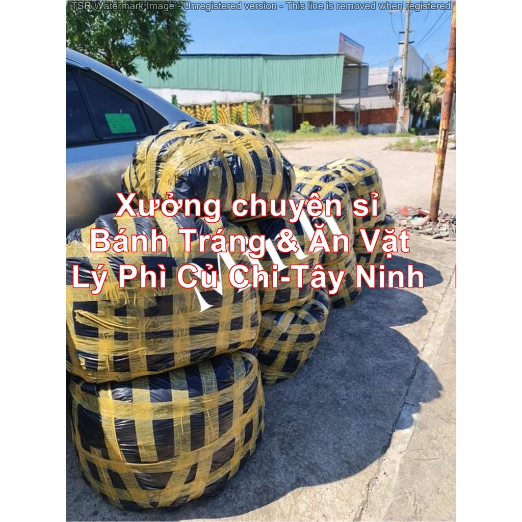 Bánh Tráng Xì Ke Phơi Sương Muối Nhuyễn Tỏi Cay [Ăn Là Ghiền]