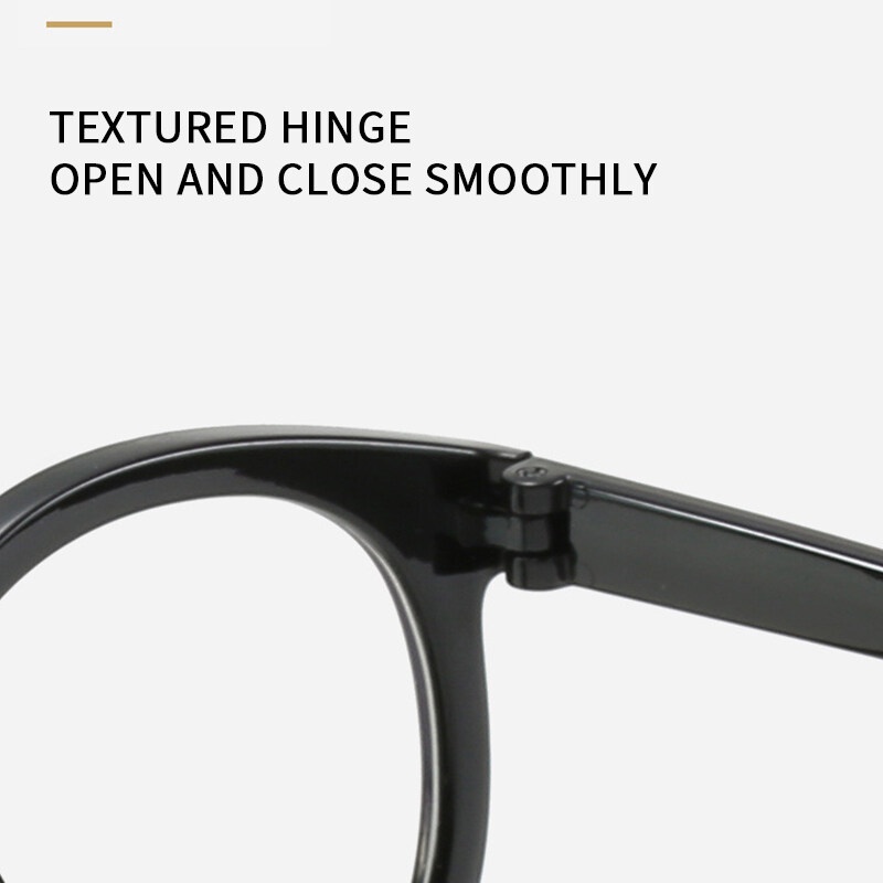 Mắt Kính Chống Bức Xạ Gọng Dày Màu Đen Cho Nữ