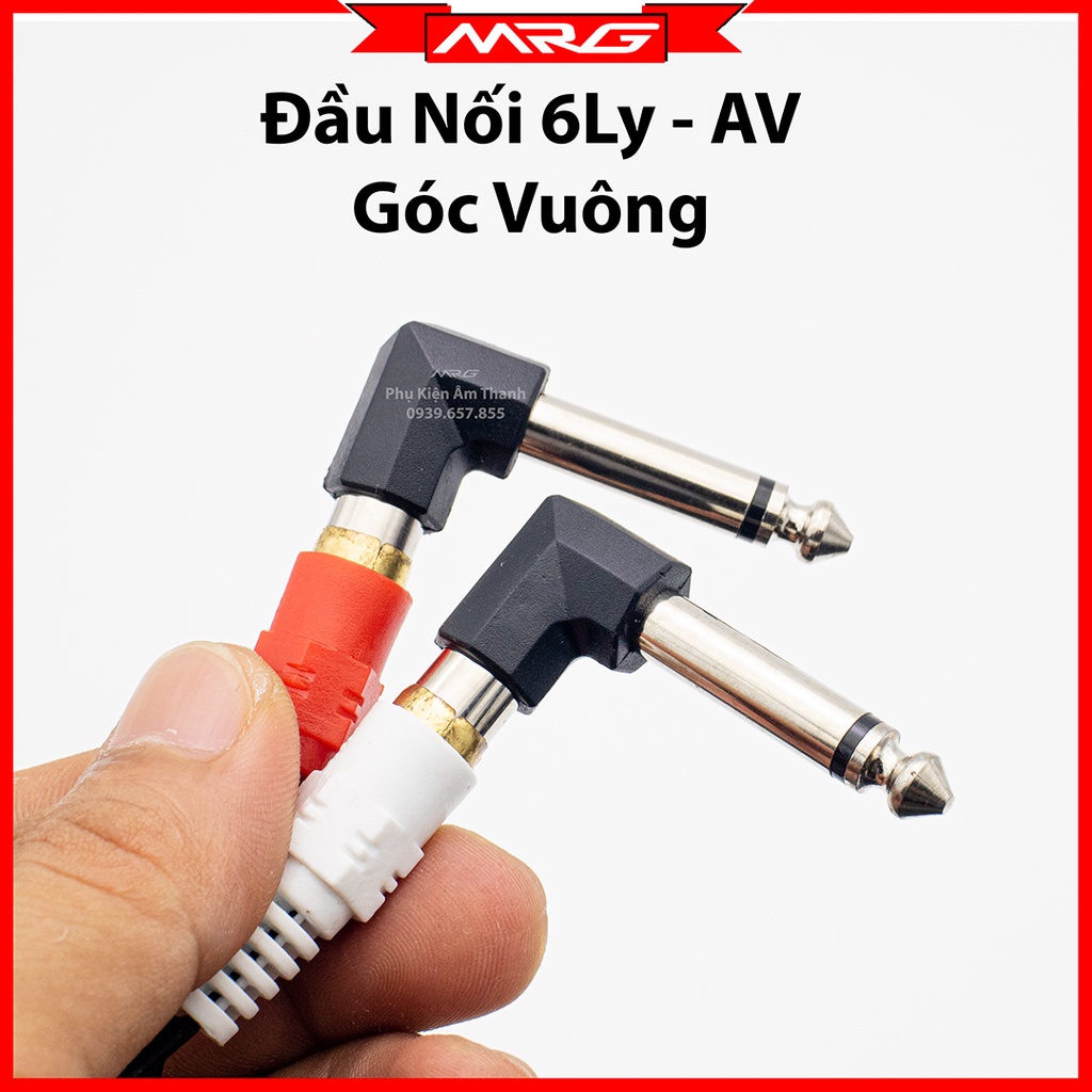 Jack 6Ly Ra Hoa Sen dạng góc vuông chữ L, giá 2 cái. MrG.