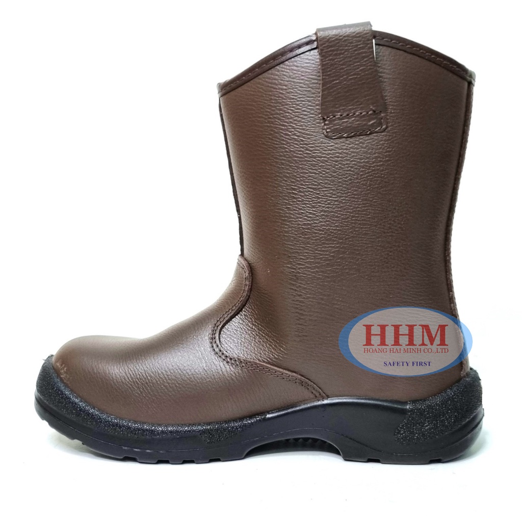 Ủng da bảo hộ NITTI 23281-BN Chống Đinh Chống Nhiệt Chống Trượt  Chống Va đập