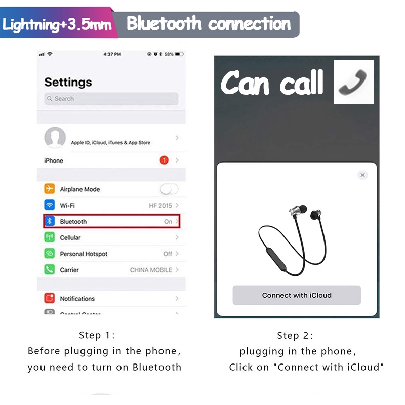 Bộ chuyển đổi 2 trong 1 iPhone 7 8 + cộng với X 11 Bộ chia tai nghe Lightning Jack chuyển đổi âm thanh 3,5 mm Bộ chuyển đổi âm thanh tai nghe