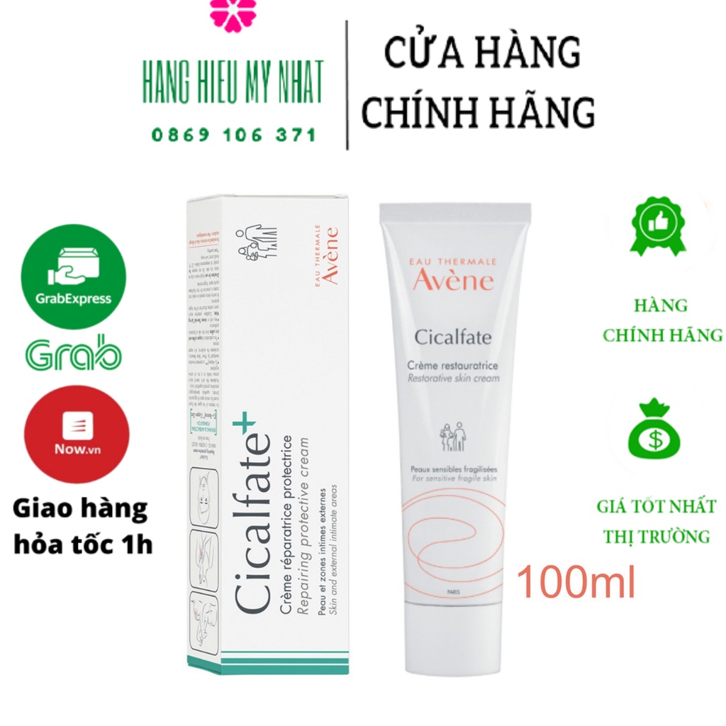 Kem Dưỡng Avene Cicalfate Repair Cream Phục Hồi Da Dưỡng Ẩm Và Giảm Sẹo Thâm 100ml