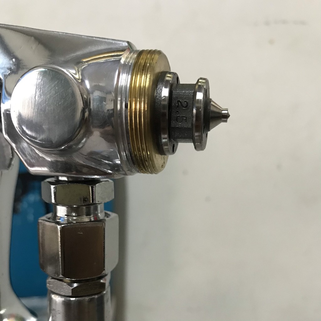 Súng Phun Sơn Hạt Lớn-Sần Loa-Tạo Hạt W77 IWATA Béc 2.5mm