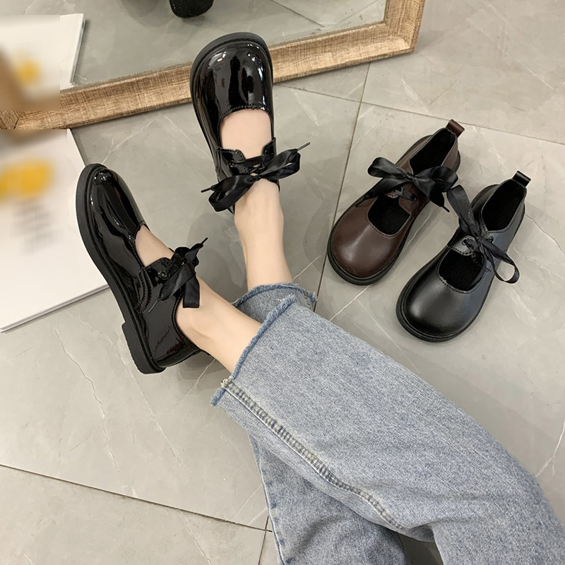 Giày Búp Bê Đế Bệt Mary Jane Phong Cách Lolita Nhật Bản Tinh Tế | BigBuy360 - bigbuy360.vn