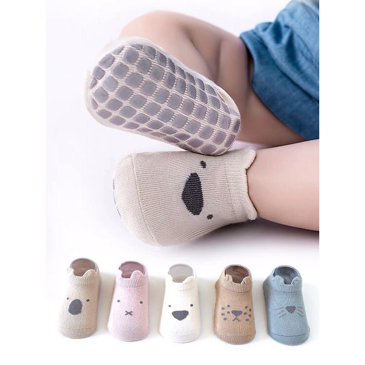 TẤT VẢI CHỐNG TRƯỢT DỄ THƯƠNG CHO BÉ