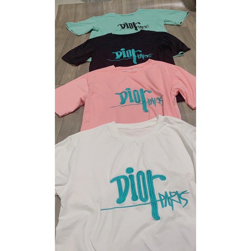 (HÀNG LOẠI 1) Áo phông thêu  DI O R  100% cotton đủ size 40-70kg | BigBuy360 - bigbuy360.vn