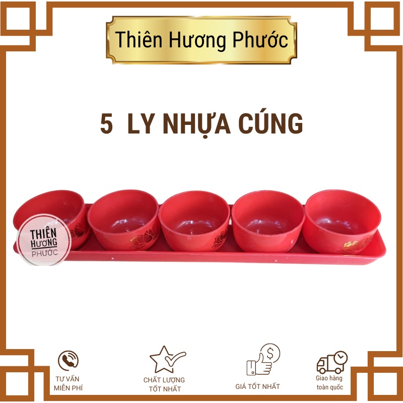 Dĩa trái cây thờ cúng nhựa melamine