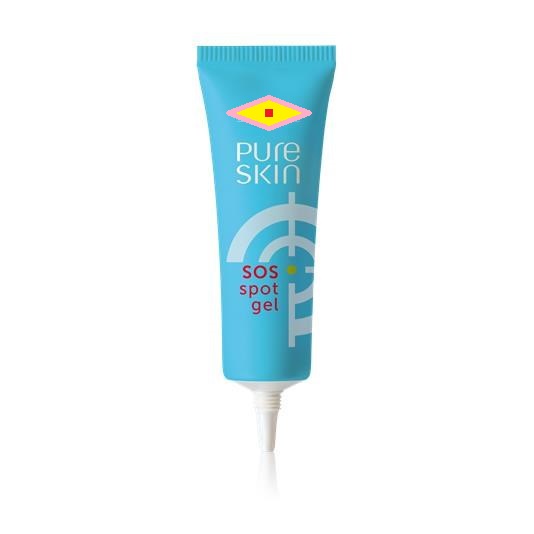 Gel chấm mụn và dưỡng da Pure-skin.6ml