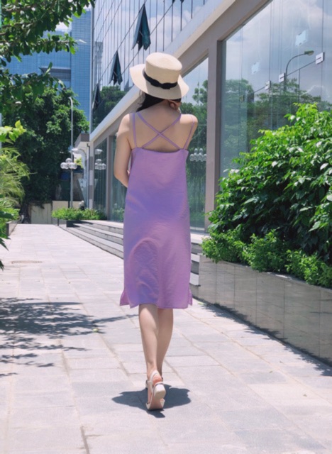 [Mã FAMAYWA2 giảm 10K đơn 50K] VÁY ĐŨI XƯỚC 2 dây đan chéo váy dài 110cm | BigBuy360 - bigbuy360.vn