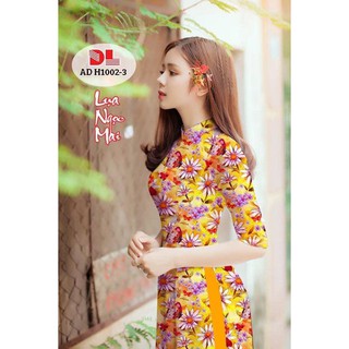 ÁO DÀI HOA NHÍ CAO CẤP bộ