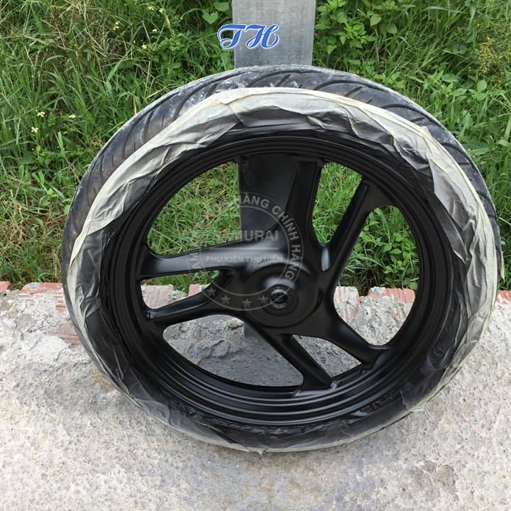 Combo 3 Chai Sơn Samurai Màu Đen Nhám/ Đen Mờ Gồm: 2K04 - 29/109A - 128A - P800 ( Kèm Giấy Nhám )