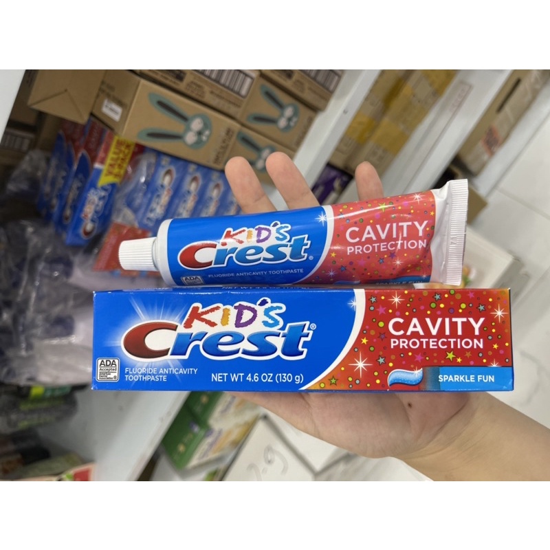 Kem đánh răng Crest Kid’s Cavity protection 130g