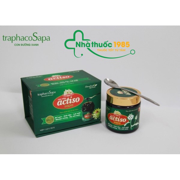 Cao mềm Actiso sapa Traphacosapa hộp 130g Thanh nhiệt - giải độc - mát gan