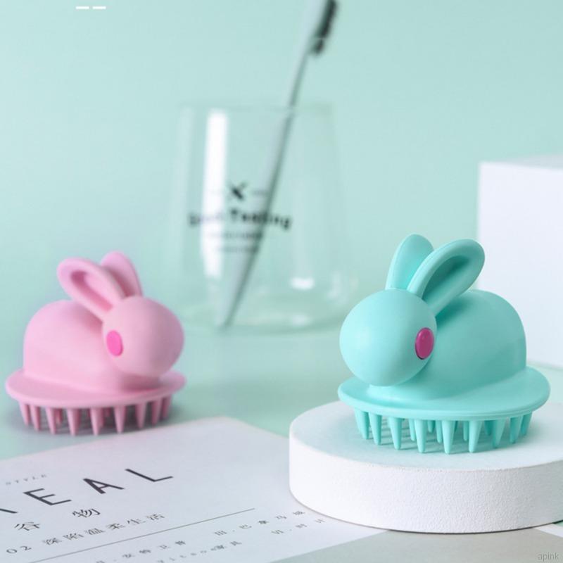 Bàn chải gội đầu mát xa da đầu bằng nhựa mềm mại