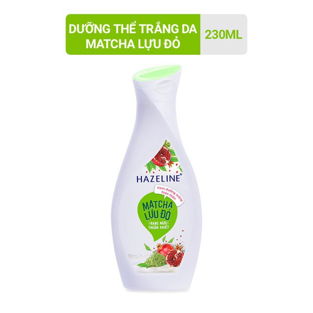 Sữa Dưỡng Thể Hazeline Matcha Lựu Đỏ 230gr