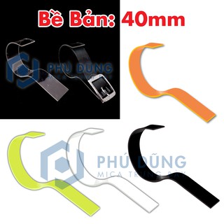 [COMBO 10 Kệ] Đế Mica 40mm Trưng Bày Dây Nịt (THEO MÀU)