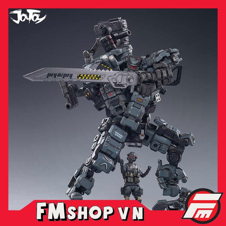 MÔ HÌNH CHÍNH HÃNG JOYTOYS STEEL BONE GRAY