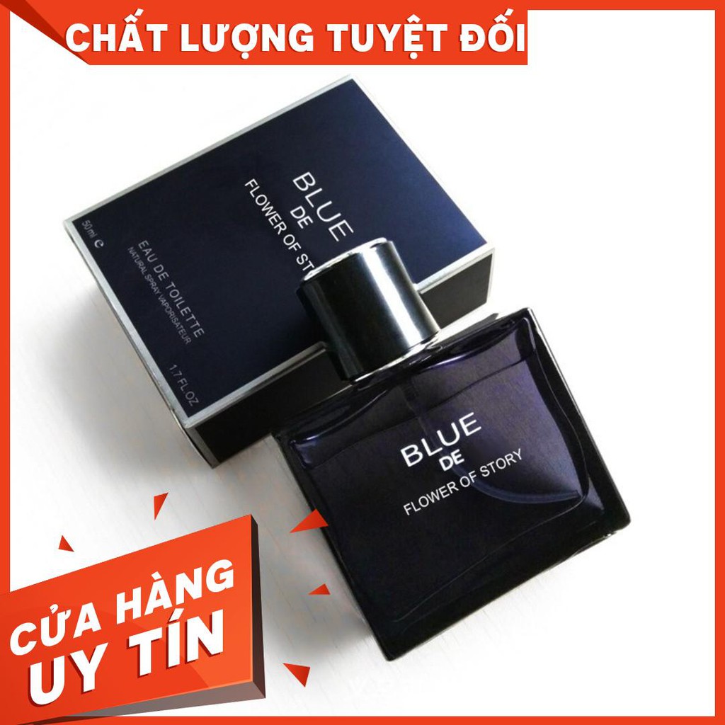 [Hot] Combo 2 chai nước hoa nam cao cấp khẳng định đẳng cấp phái mạnh ( Blue de Flower + Classic Boos Đen )