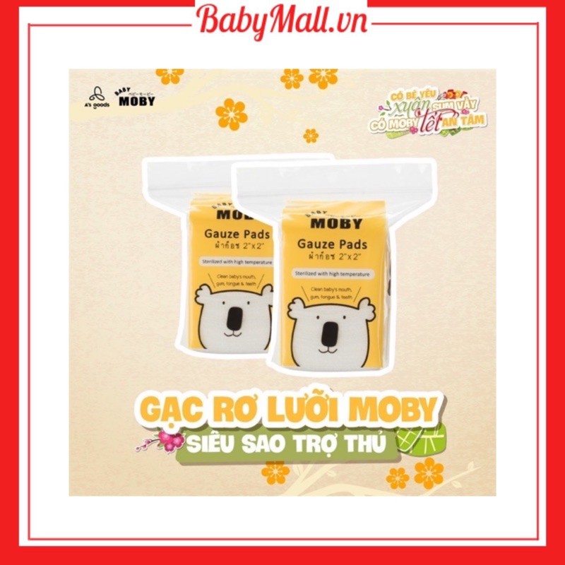 Gạc rơ lưỡi MOBY PVN246