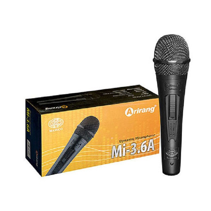 Microphone karaoke có dây Arirang Mi-3.6A -một cái