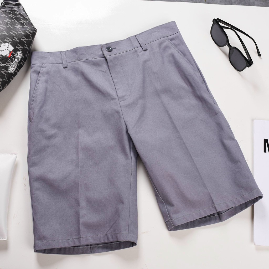 Quần Short Kaki Nam JUVENO Cao Cấp, Phong Cách Trẻ Trung, Hàng Luôn Sẵn 5 Màu