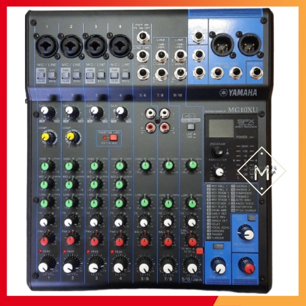 Mixer bàn yamaha MG10XU-Bàn trộn âm thanh chuyên nghiệp