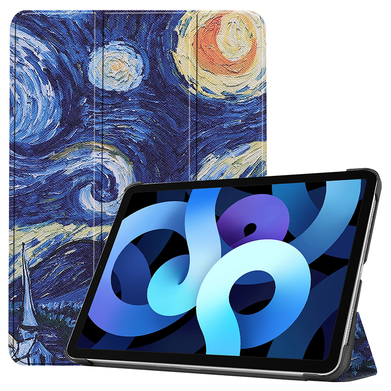 Bao da máy tính bảng nhựa cứng họa tiết đáng yêu cho iPad Air 4 10.9inch 2020