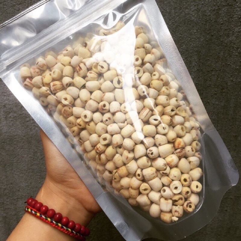 500gr hạt sen khô bở ngon không chất bảo quản (nấu chè hoặc chế biến thức ăn)