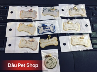 Pettag thẻ tên chó mèo