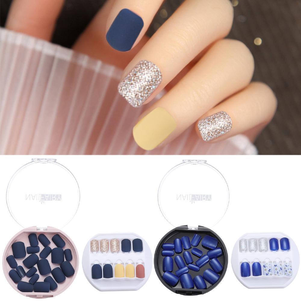 Set 30 Móng Tay Giả Có Thể Tháo Rời Được MIHAN1 Ốp